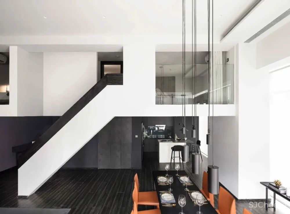 ADF后象设计 武汉「国采公寓T2」三套LOFT现代公寓