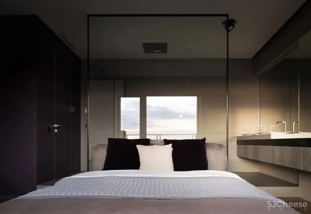 310㎡水泥灰 原木,质朴舒适!