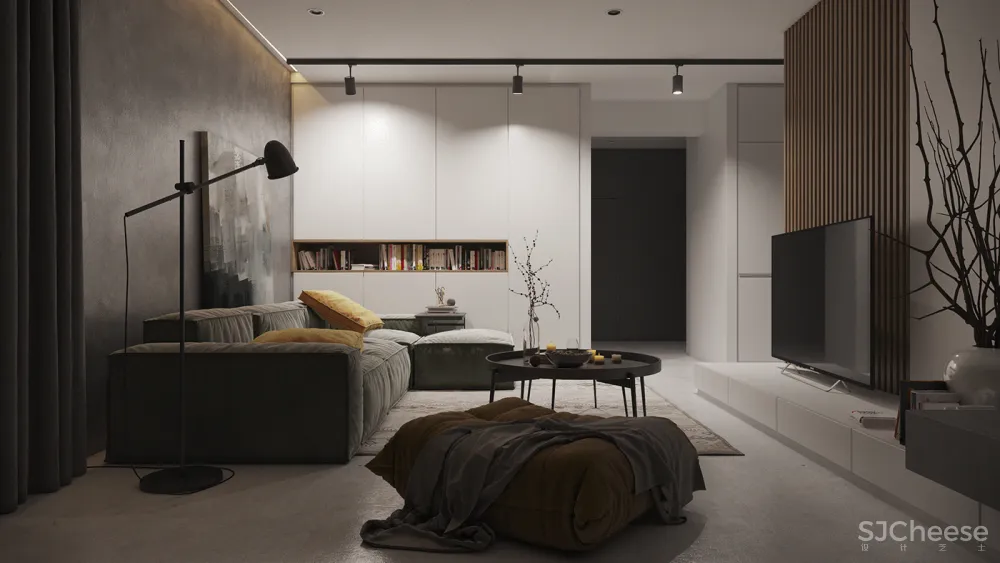 49㎡小公寓,教科书般的设计!