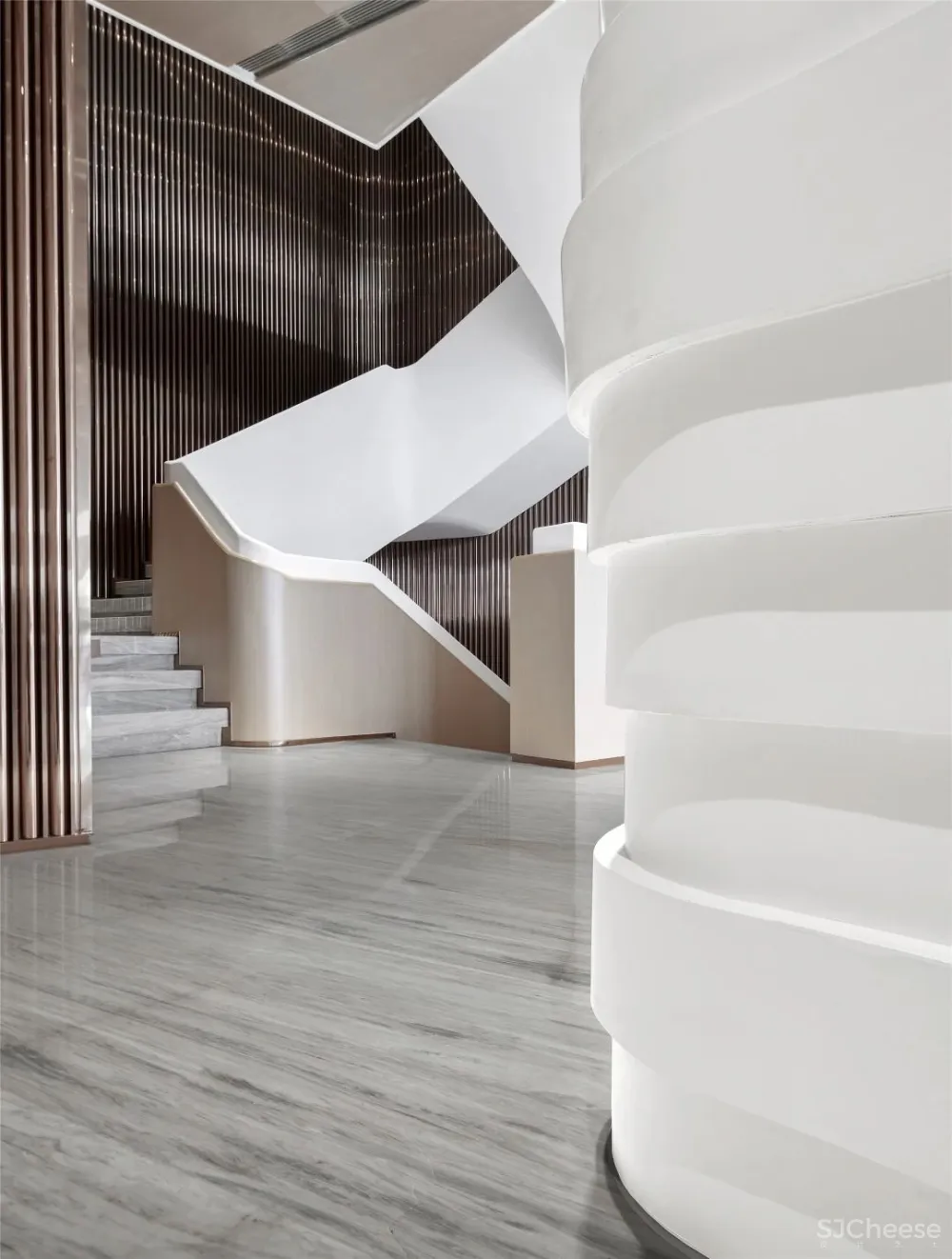 和谐韵律演绎售楼空间刚性之美 |EH DESIGN 易和