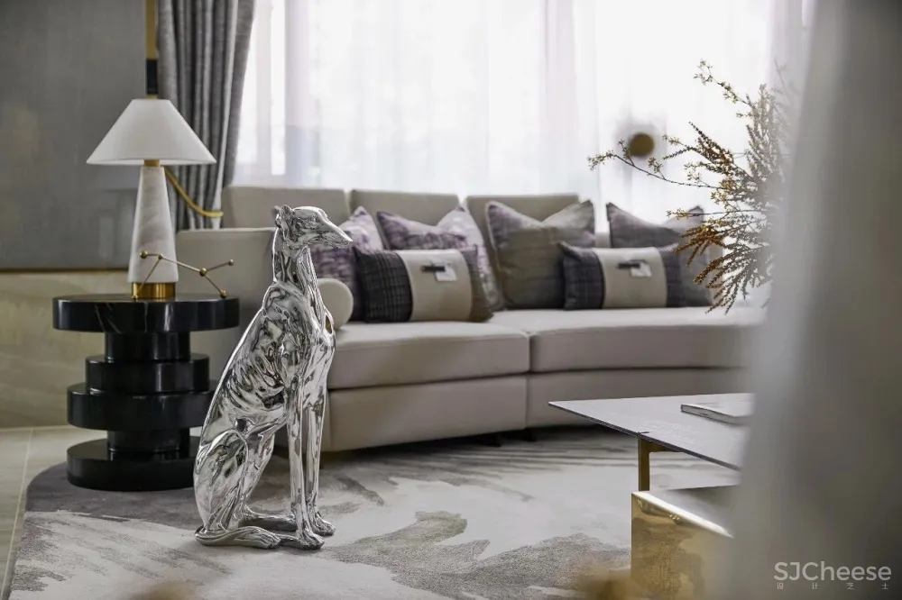 奢华别墅样板间，注入现代生活的美感！