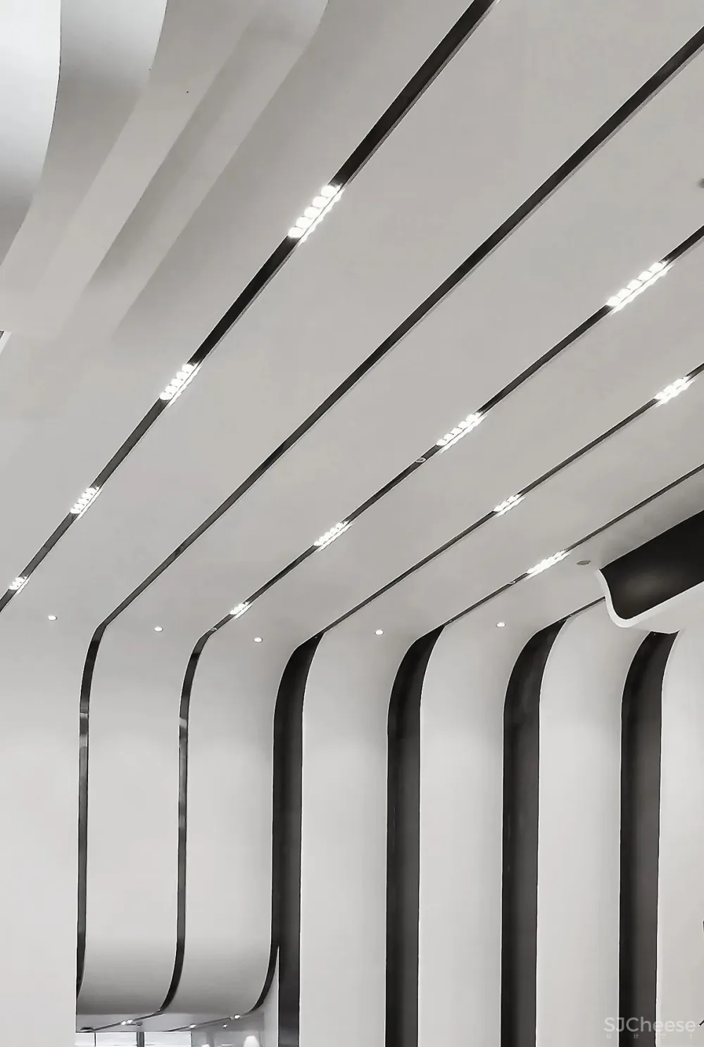 天鼓设计:线条的韵律,极简空间的秩序美学