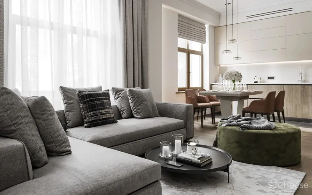 Igor Glushan 83㎡轻奢美居