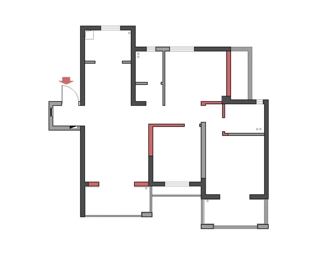 黑与白、木与石,空间的拓展与延伸 云行设计