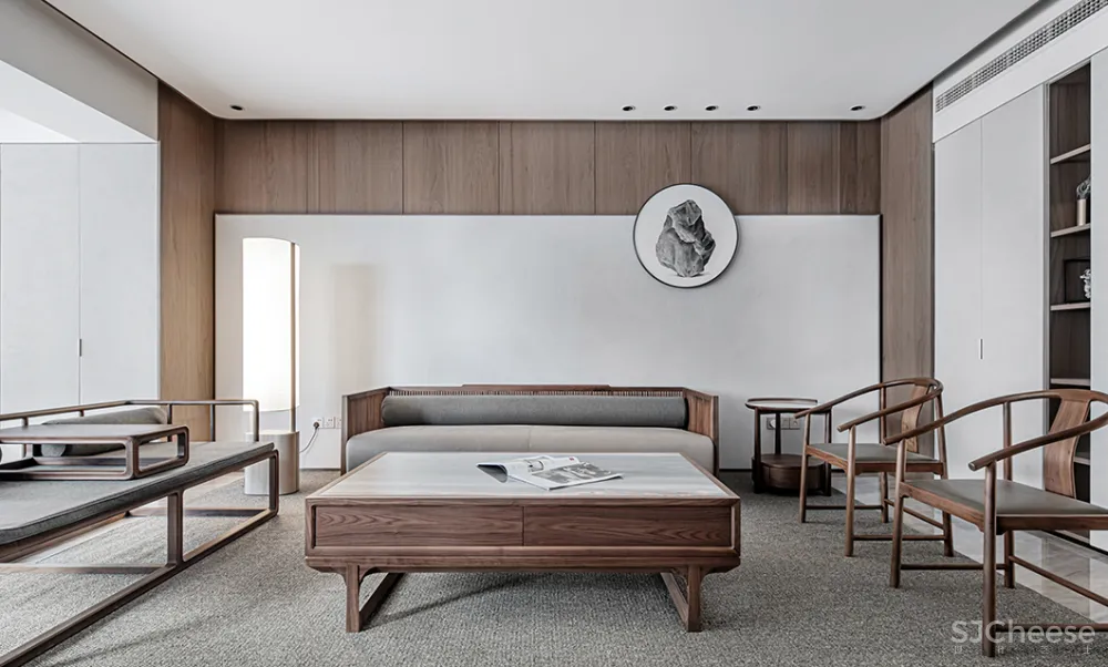 235㎡极简中式,越少越高级!