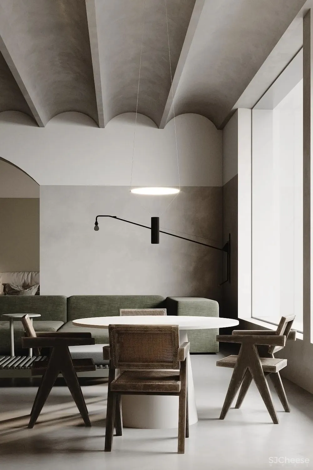 “时髦绿”的家,高级感炸裂!