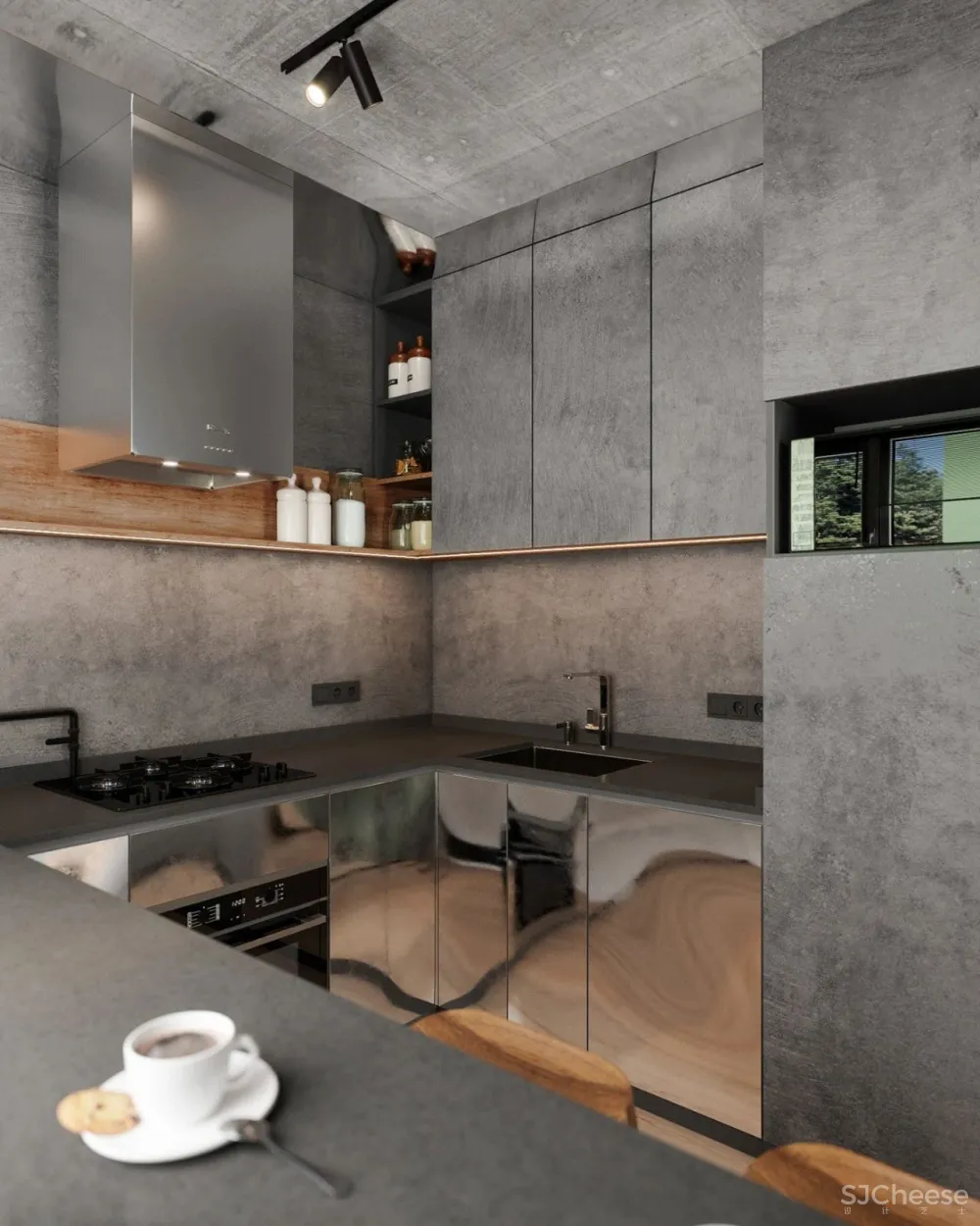 简约水泥灰,质朴的高级感!