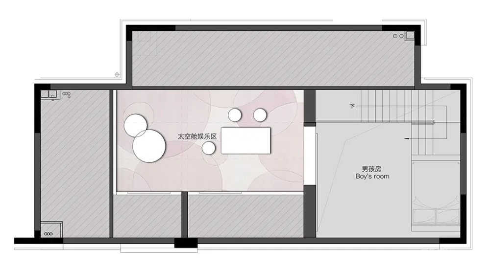 岳蒙:600㎡极简别墅,地下室大到可以打篮球!