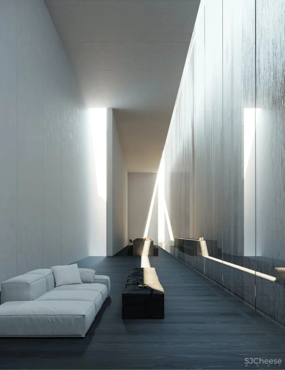 耗资 7 亿的剧院设计，蒸汽弯曲的实木栏杆，真是「费工费料」