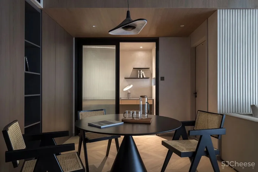 大理石 艺术漆,诠释质朴侘寂美学 观致设计