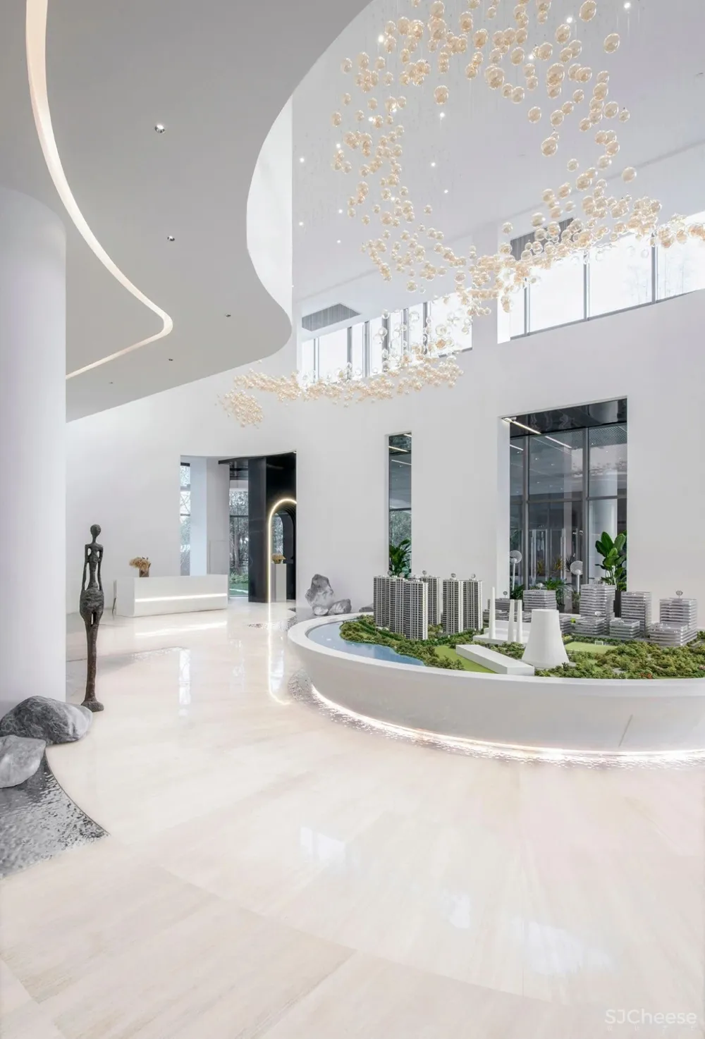 昆山鑫欣科创售楼处 |大铄设计