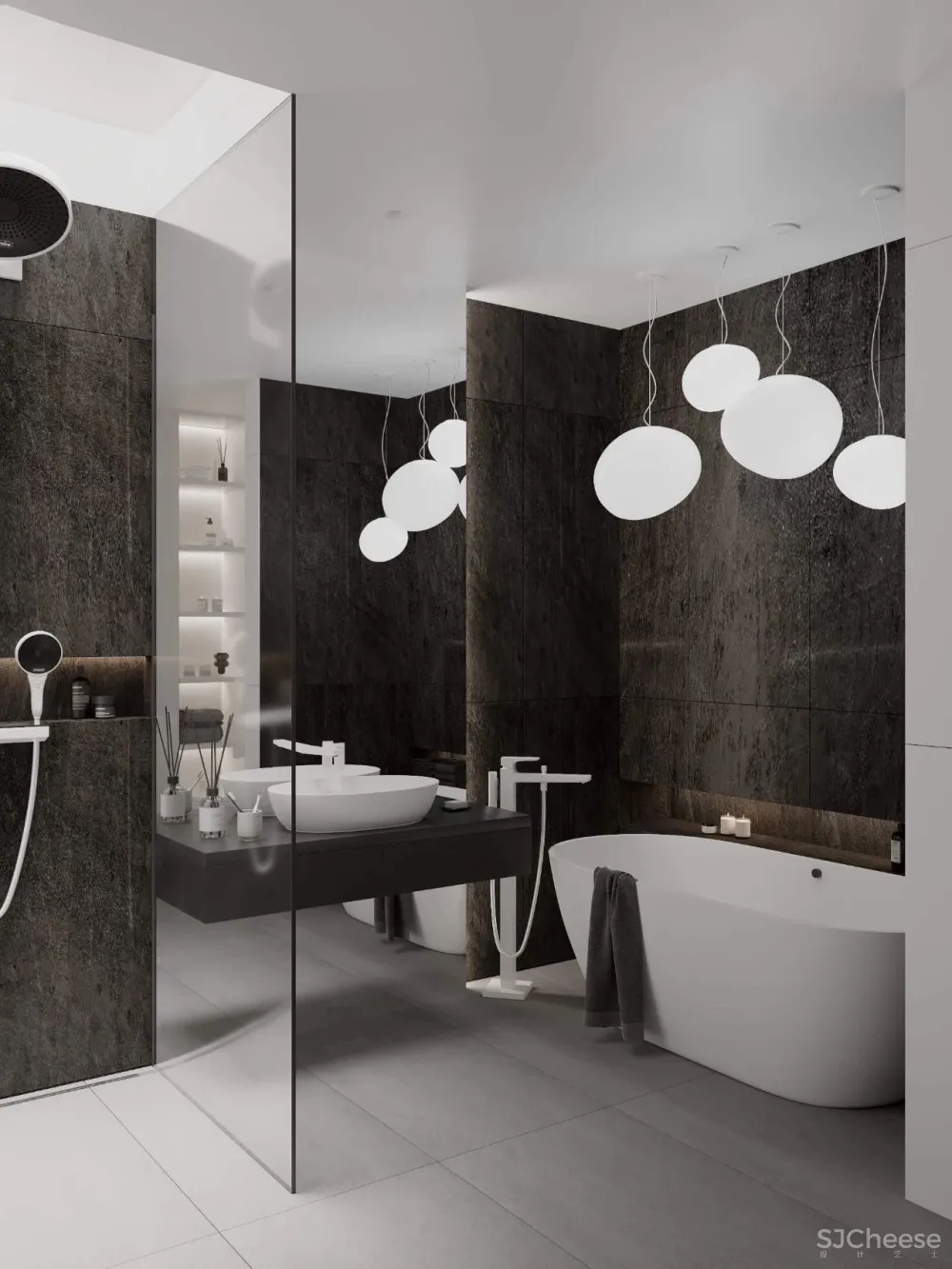 100㎡现代风格,三口之家,太吸引人了!