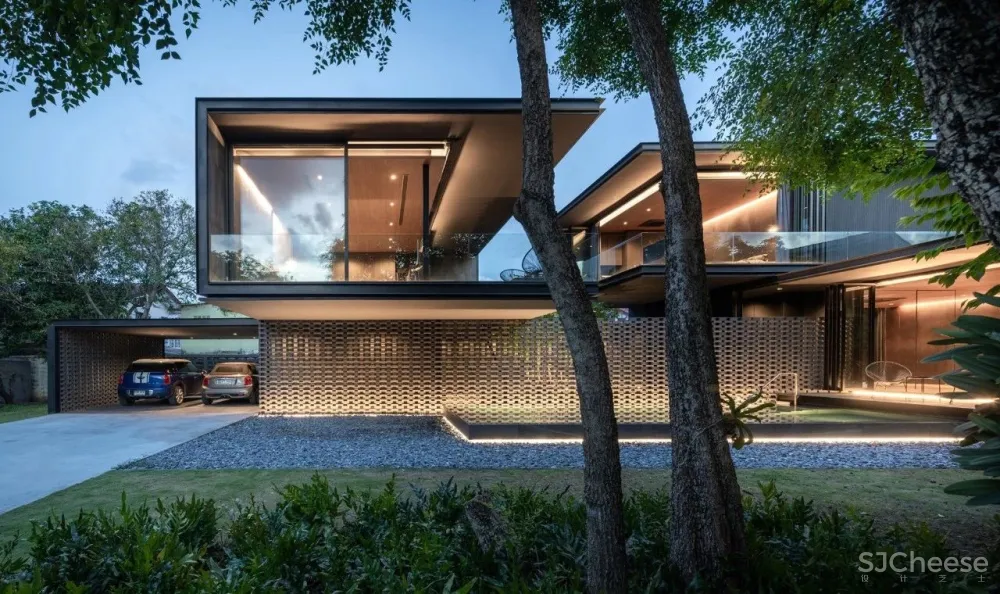 泰国机师450㎡的家,与阳光绿意一起呼吸!