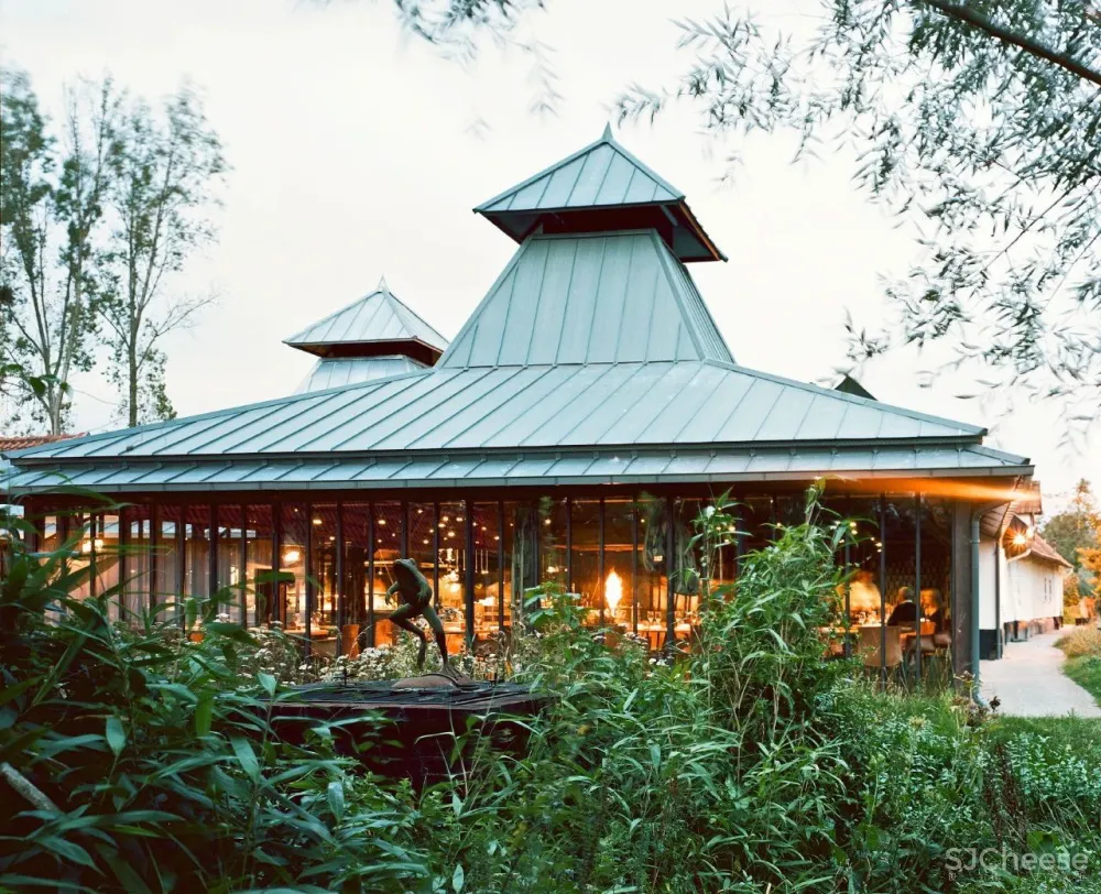 米其林大厨将餐厅开在莫奈画中静美的乡村,美食也是一种超级治愈!