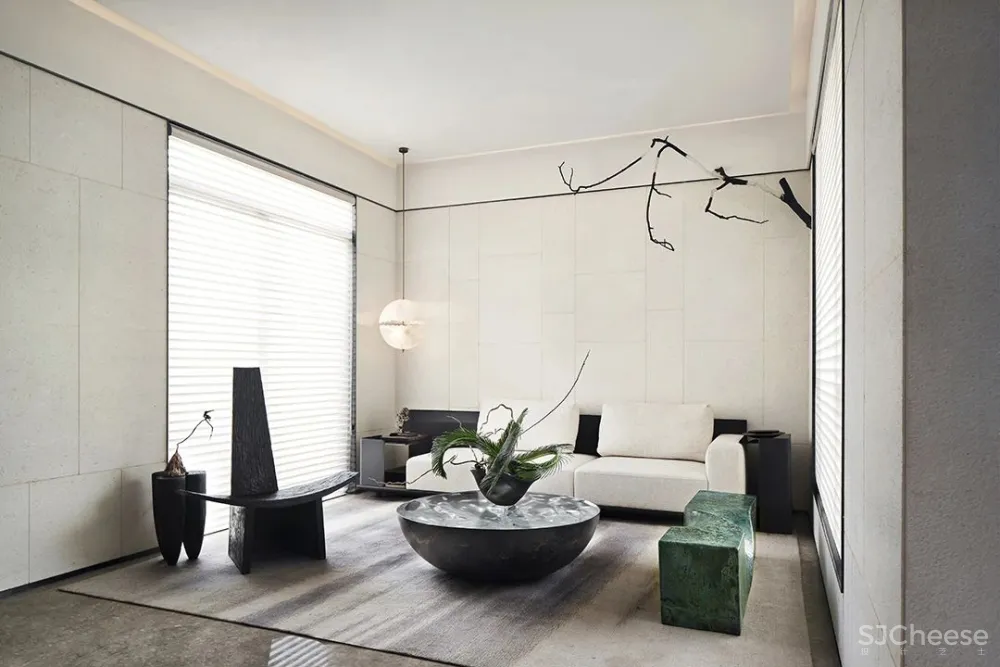 观致设计 奥园东方合院,质朴无华的静谧诗意