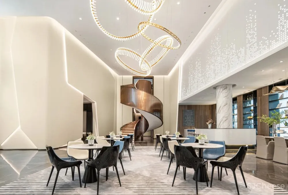 以时辰为名，镌刻常州牡丹蓝光·晶曜售楼处｜C.H.Y泽钦设计