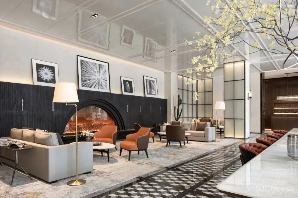 李益中空间设计丨万科·金域缇香售楼中心