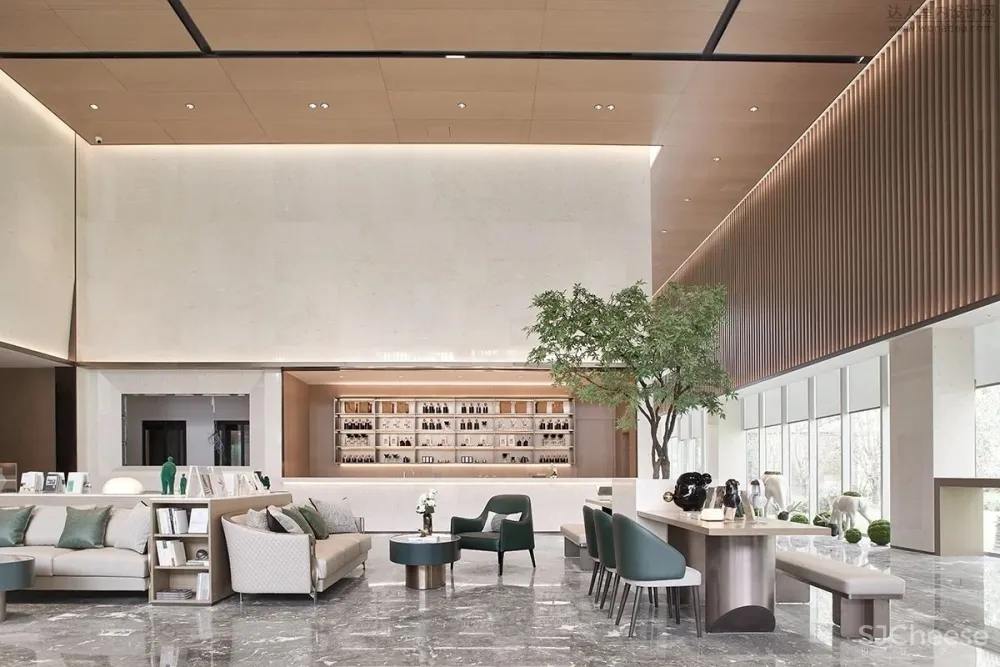 绍兴柯桥壹品生活馆售楼处 样板房 丨大器空间设计