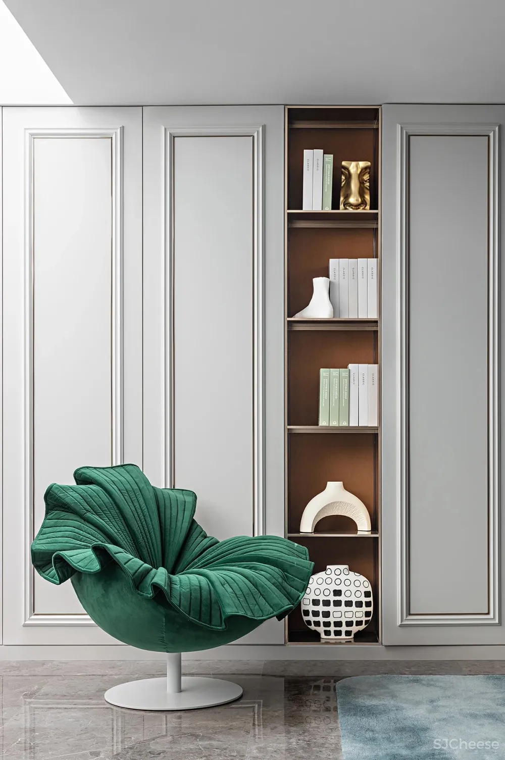 伶居设计:396㎡温雅艺术大宅,舒意生活,比诗浪漫!