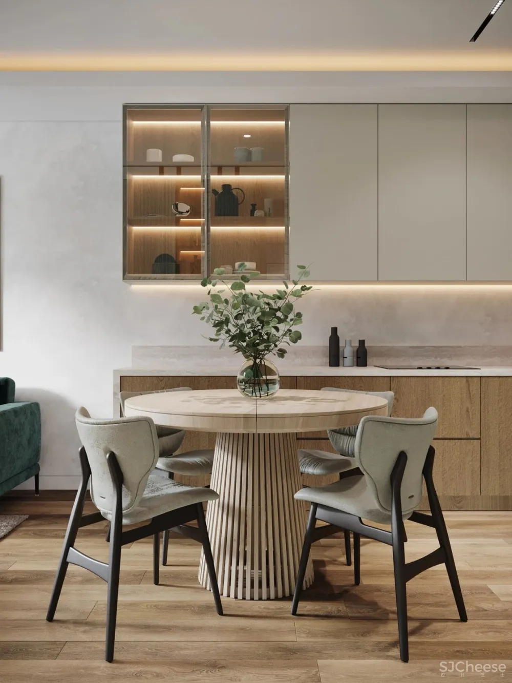 88㎡现代素雅,简单的,更有范!