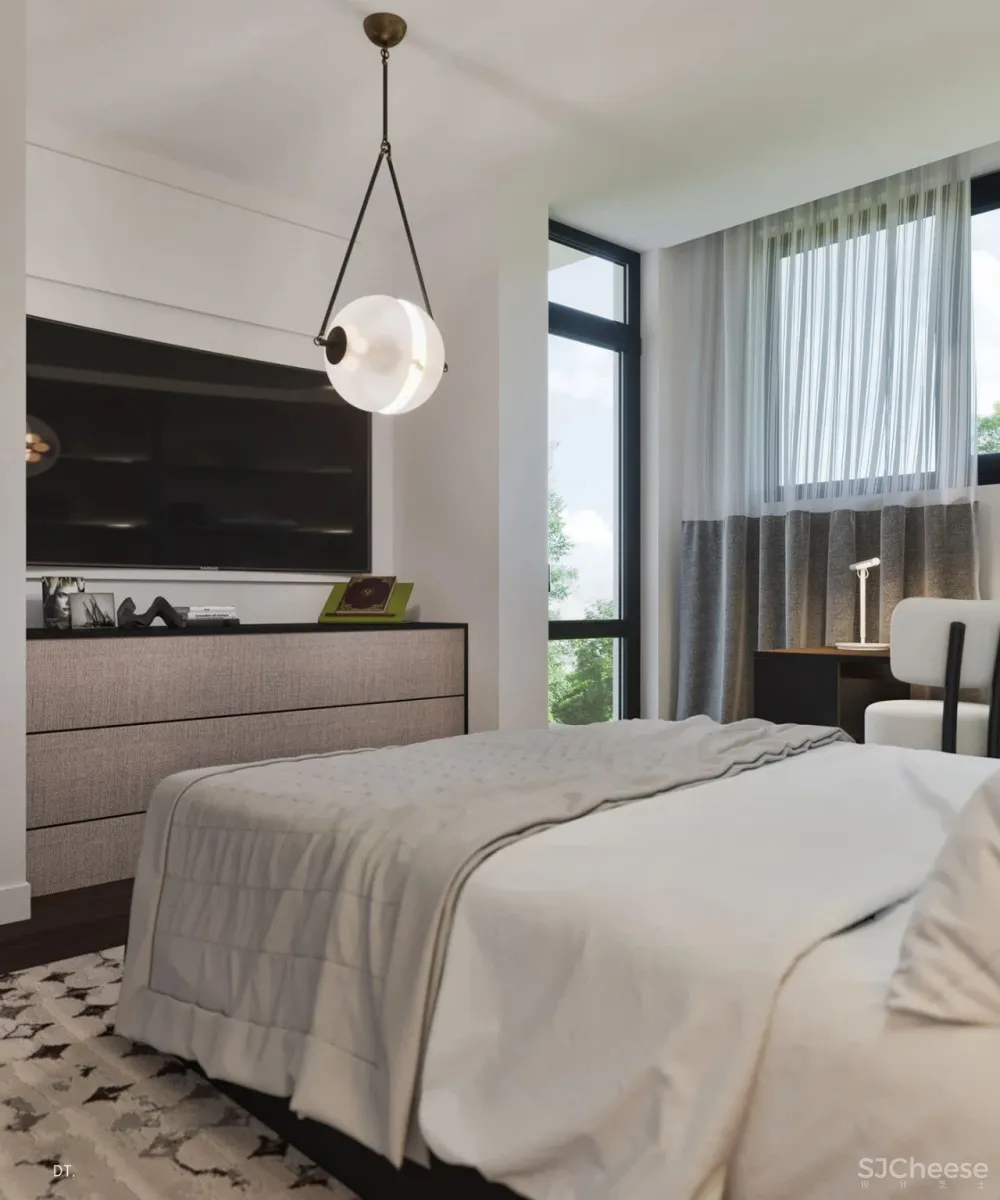 轻奢之美 丨一个空间,两个方案