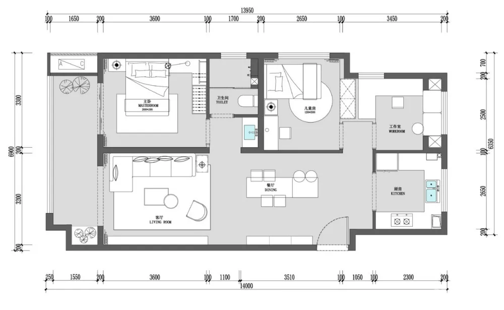 收集着夏季的色彩，刻画空间的美，时尚而又高级的生活美学气息。