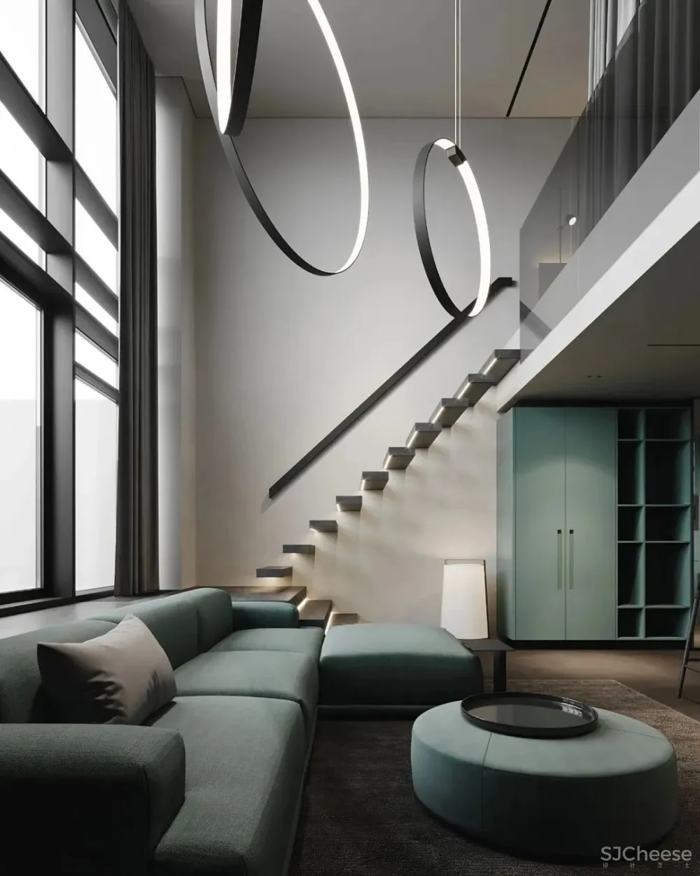 “时髦绿”的家,高级感炸裂!