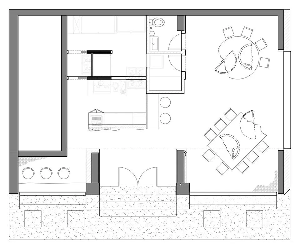 田子坊里的国风甜水店 折甜 上海问和答建筑设计咨询有限公司