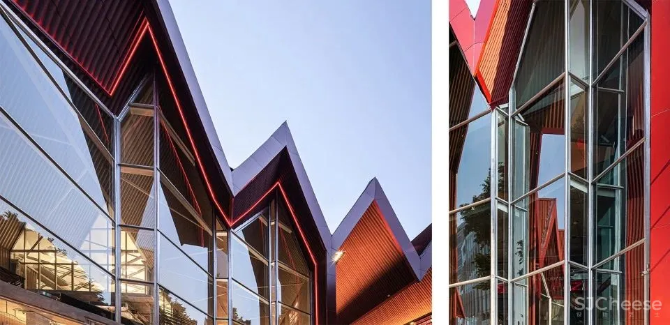 大榕树下,“拥而不挤”,细品那屹立在红色斜屋顶小火车站上的商业综合体