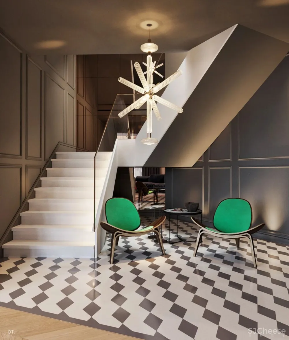 轻奢之美 丨一个空间,两个方案