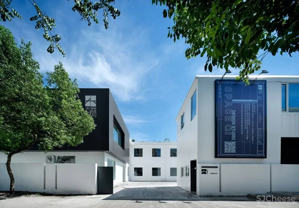 新作 以几何形状来构建空间秩序 QI STUDIO 白墙之下 大器空间