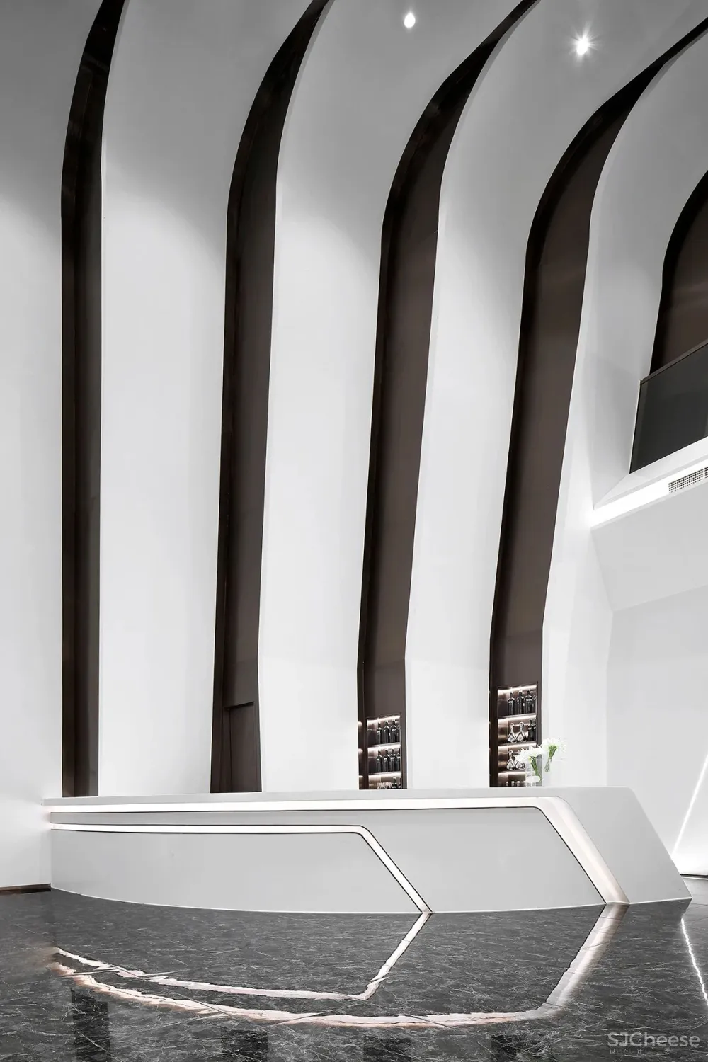 天鼓设计:线条的韵律,极简空间的秩序美学