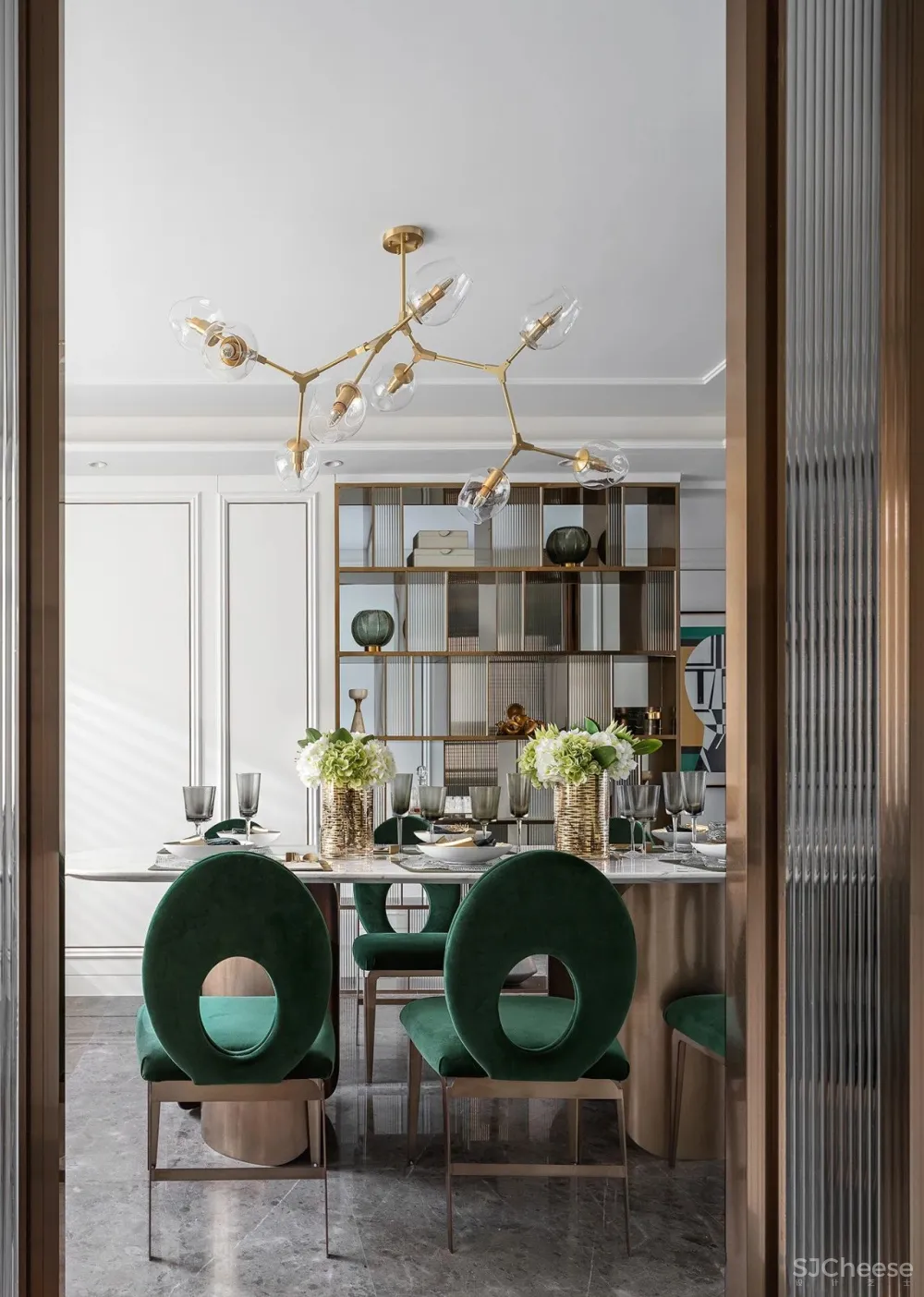 伶居设计:396㎡温雅艺术大宅,舒意生活,比诗浪漫!