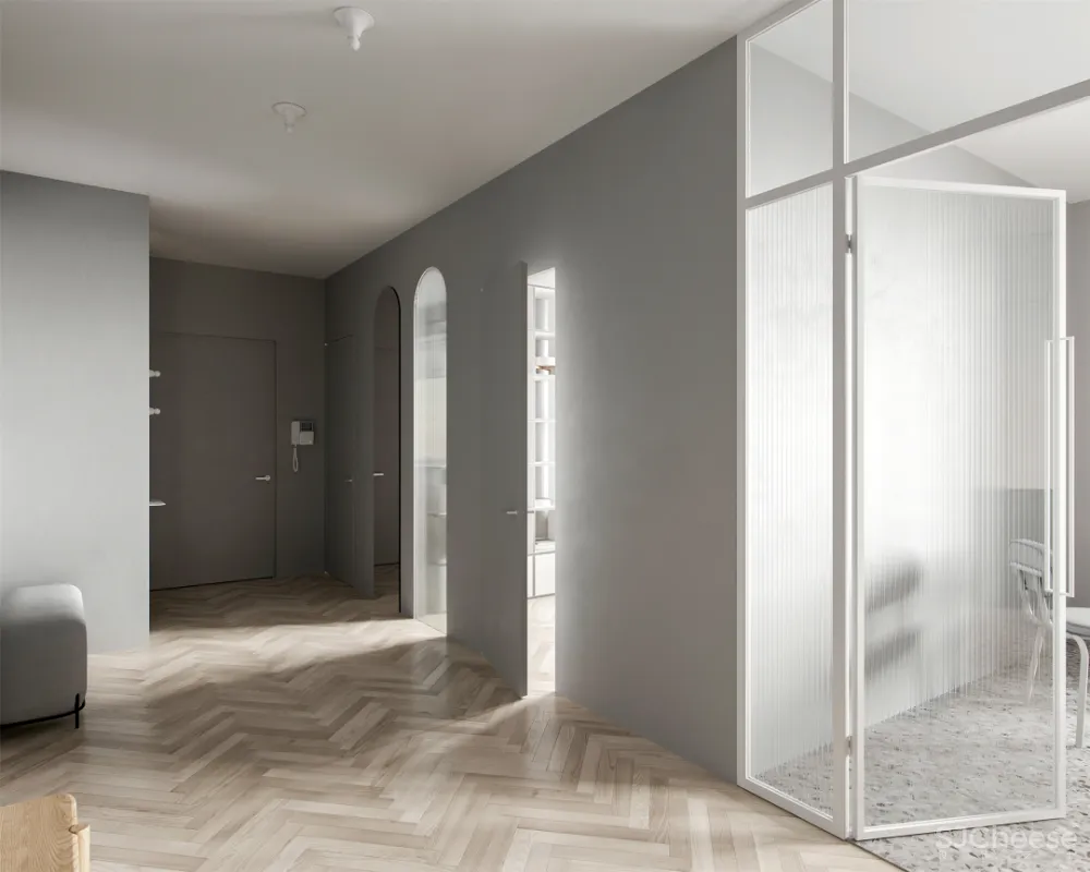 90㎡小资一居室,细节处挥洒时尚气息!