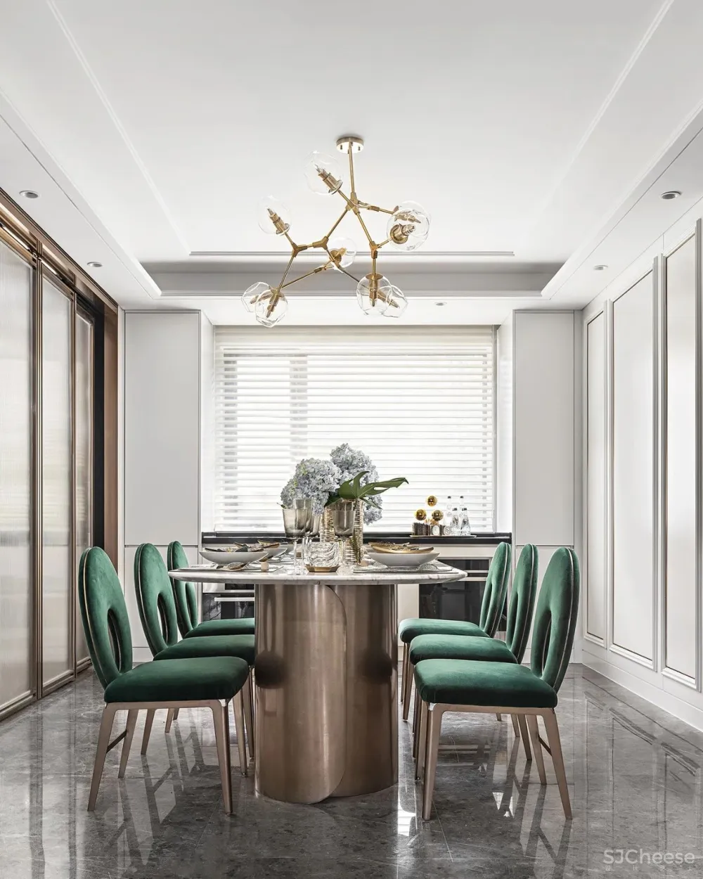 伶居设计:396㎡温雅艺术大宅,舒意生活,比诗浪漫!