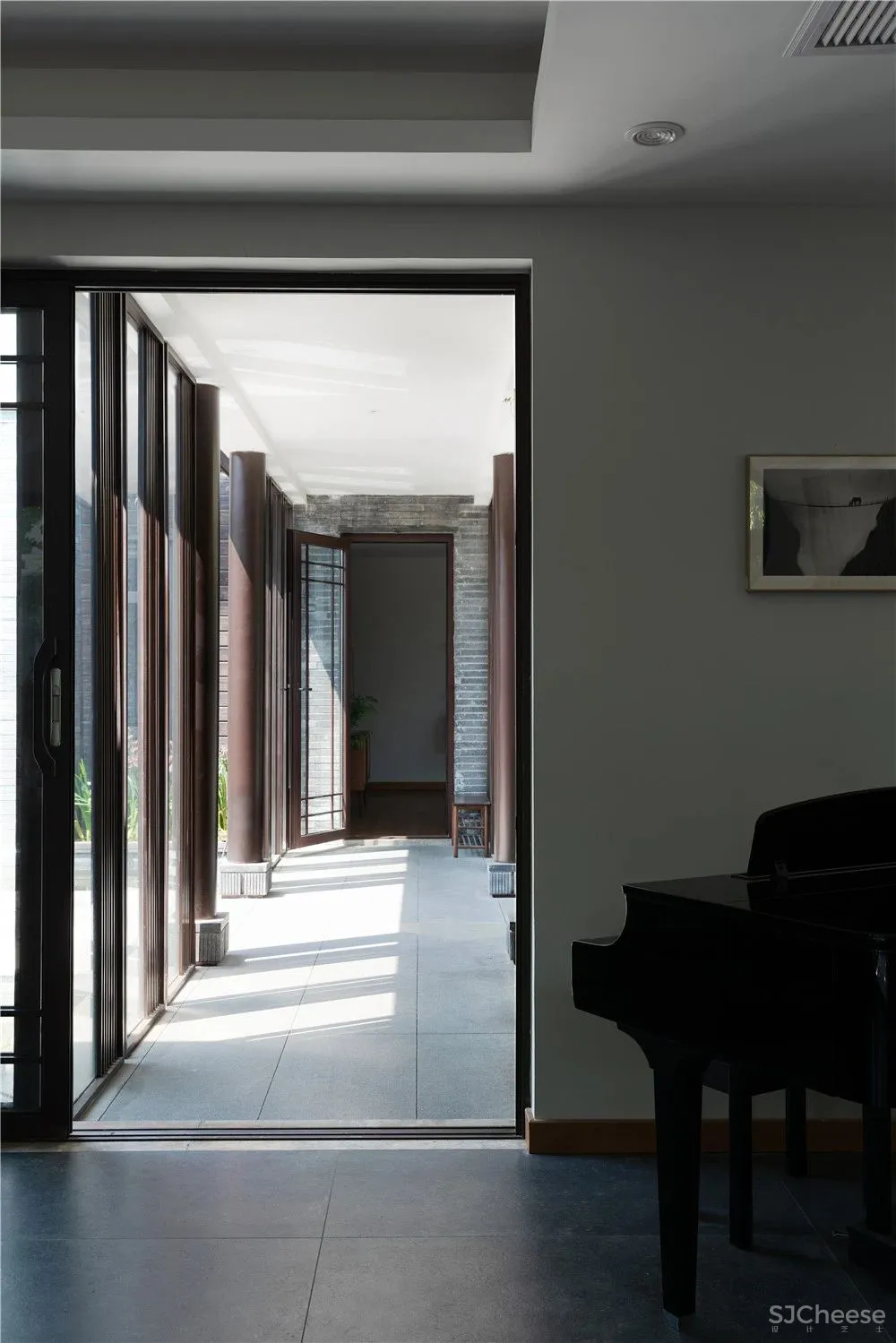 400㎡中西合璧带院子的美宅,养老度假两相宜,太羡慕了!