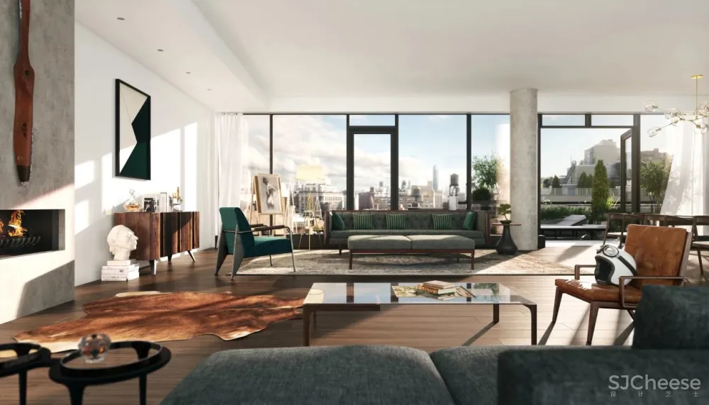 Real estate 纽约现代 自然舒适