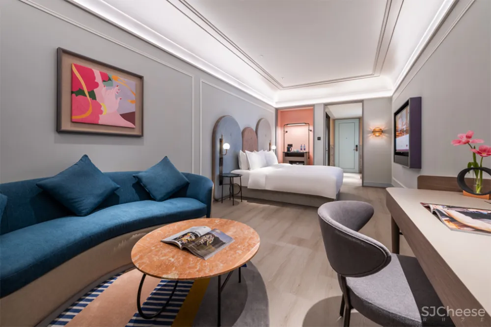 法式浪漫风的美居酒店设计分享