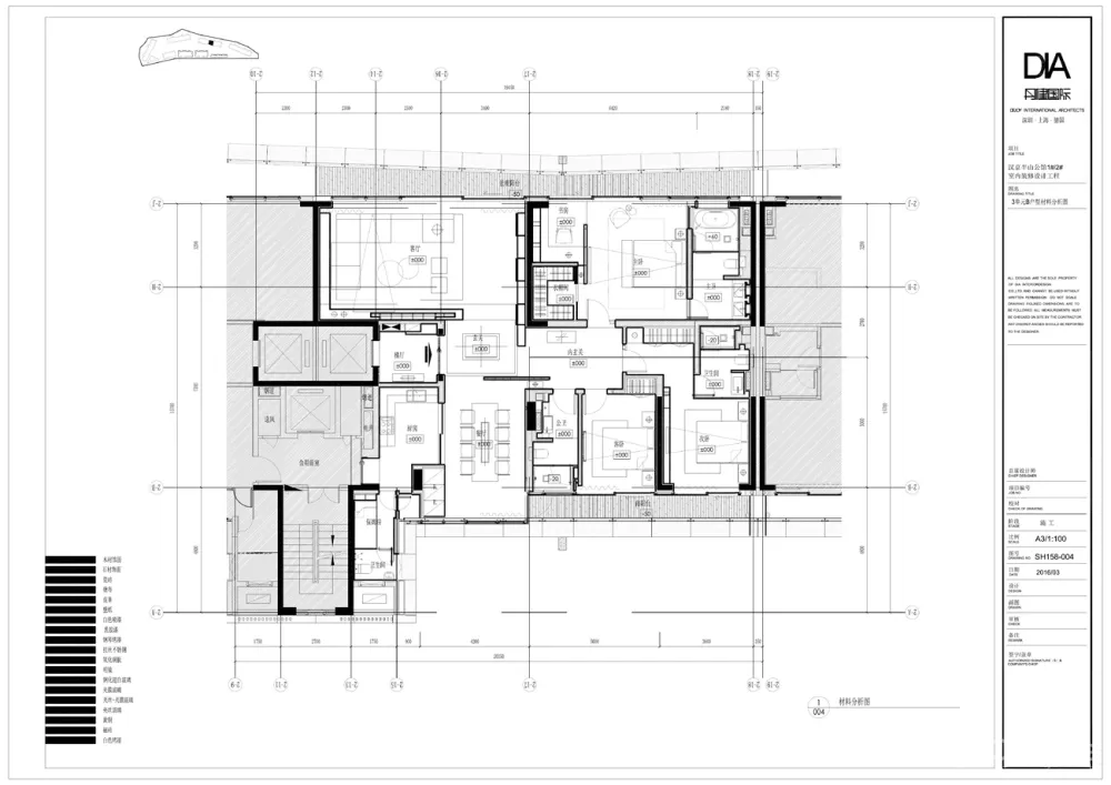 李玮珉+丹健国际-深圳汉京半山公馆192㎡大平层豪宅样板间丨建筑资料+内装施工图+软装+官方摄影丨722M