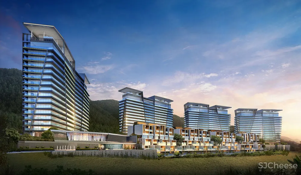 李玮珉+丹健国际-深圳汉京半山公馆192㎡大平层豪宅样板间丨建筑资料+内装施工图+软装+官方摄影丨722M