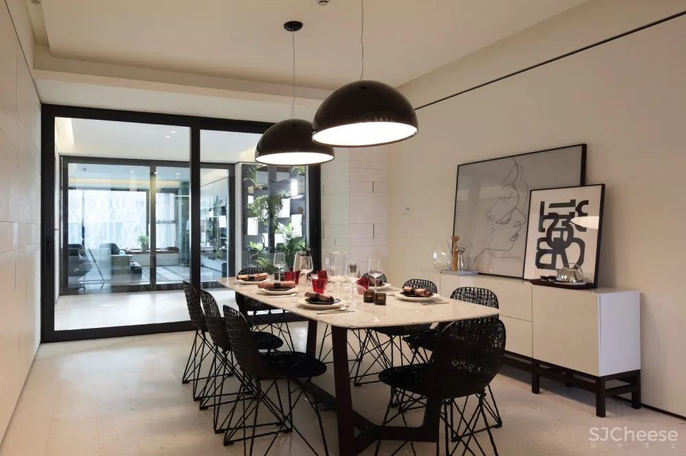 华润深圳湾悦府B户型样板间丨230㎡丨全套施工图CAD+物料表+超清官方摄影丨193M