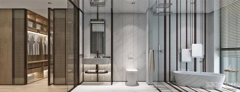 李玮珉+丹健国际-深圳汉京半山公馆复式样板间丨效果图+方案+施工图+材料说明丨215M