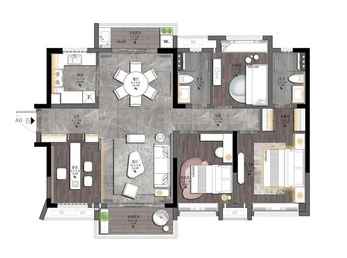 水墨东方，材质与空间的平衍共生 奥迅设计 · 奥妙陈设