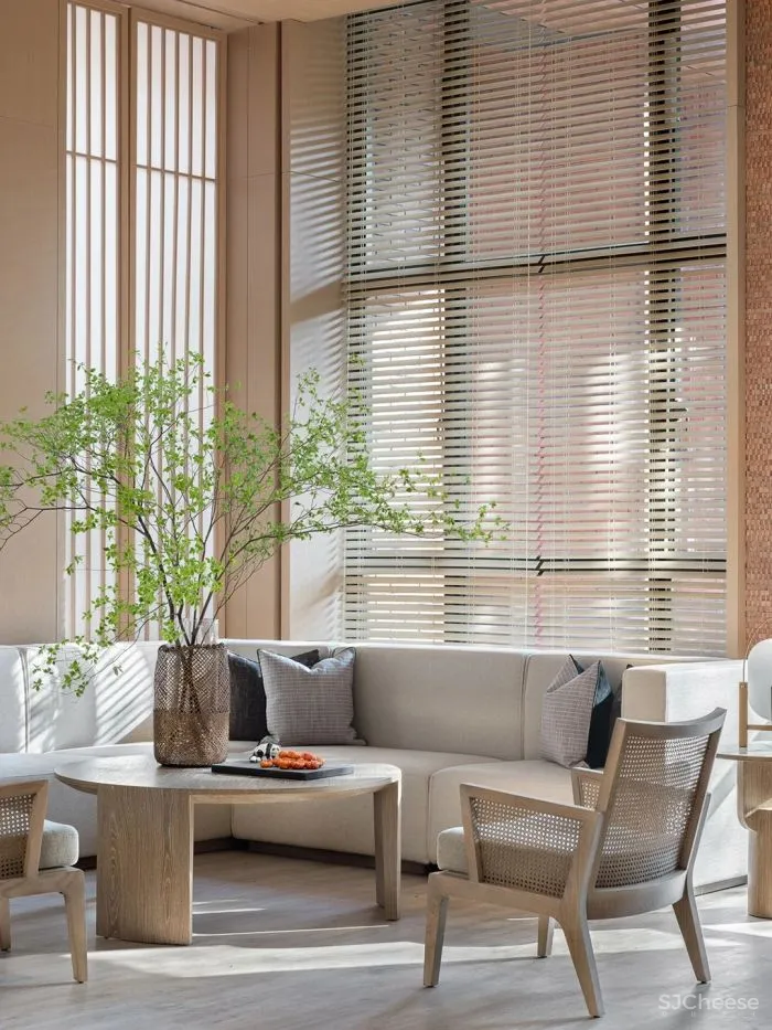 千墨设计 银杏树下朴实无华的平静