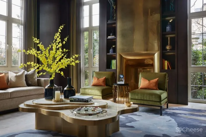 杭州滨江湘湖壹号别墅样板间 卡纳设计