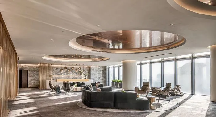 AN AURA 段志 大百汇广场，深圳福田 CBD 超甲级办公的艺术实践