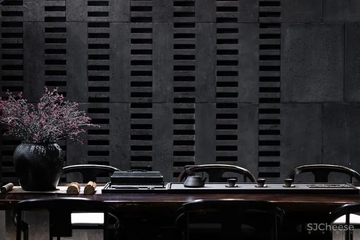 其境设计:一室质感风雅,内敛沉稳的自然安居!