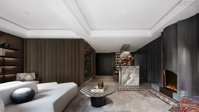 集艾设计丨厦门招商雍和府样板房