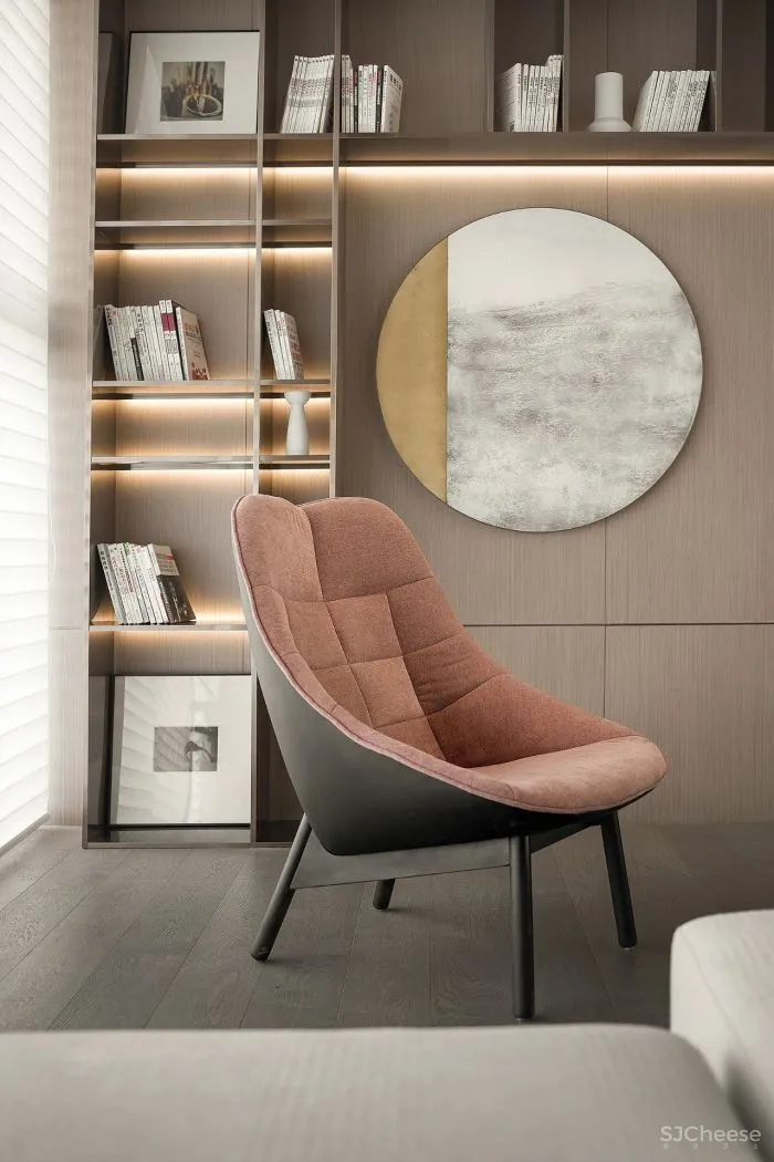 如聿设计:一抹温和的红晕,浸润人心的现代美感!