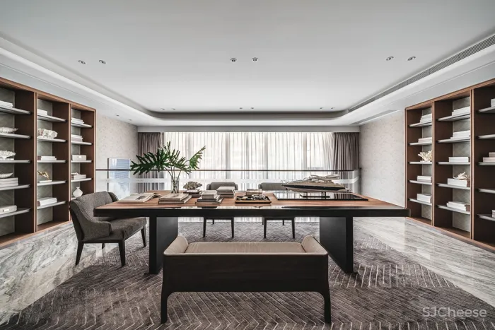 650㎡ 独栋别墅,以水为线 · 与水共生!